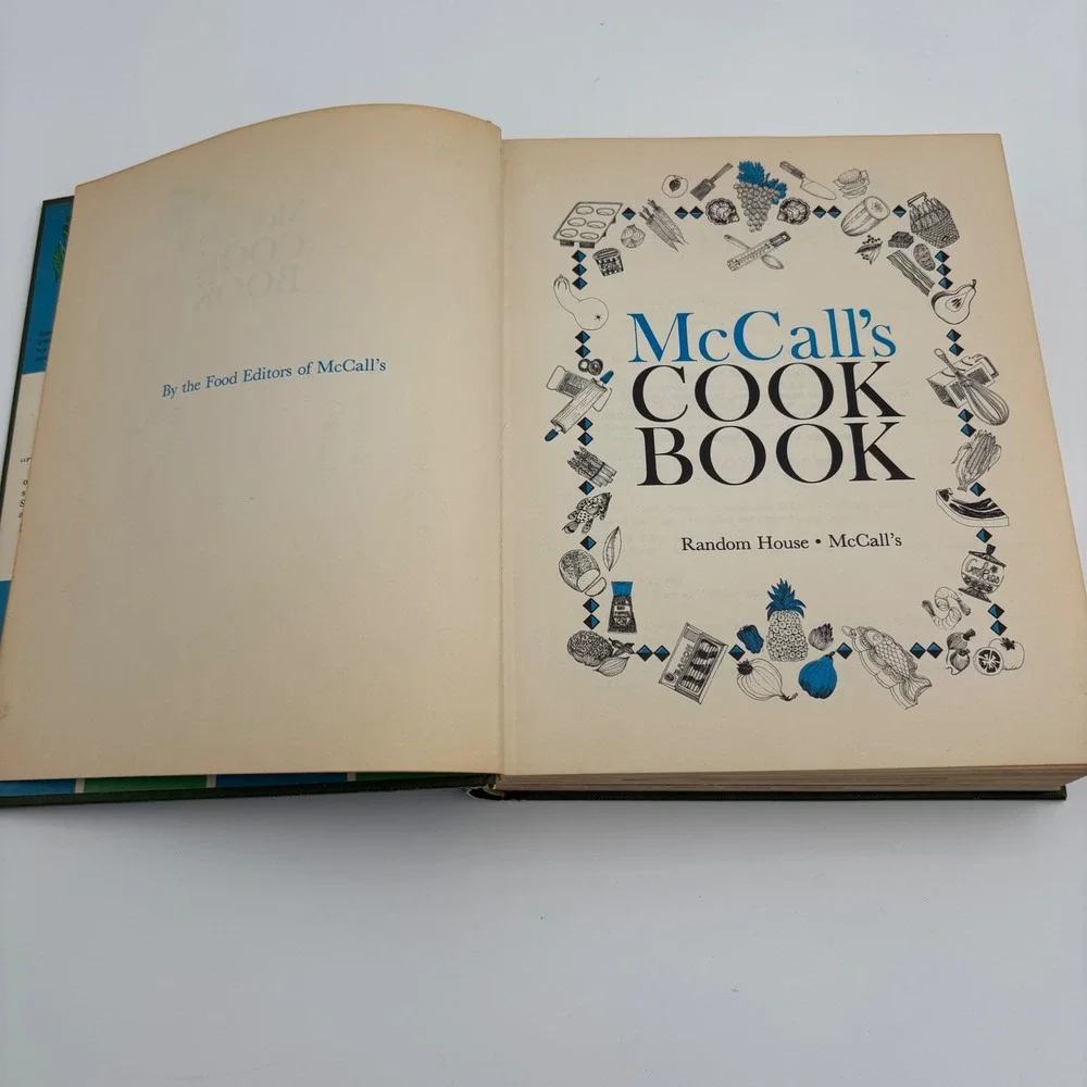 McCall's Cook Book First Edition 1963 Green Hardcover Good‎ Vintage 1st Printing